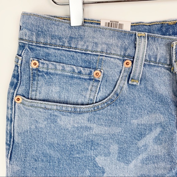 LEVI’S 501 High Rise Camo Denim Shorts NWT New - Picture 5 of 11